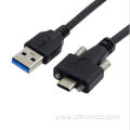 high quality USB-3.0 with double screw